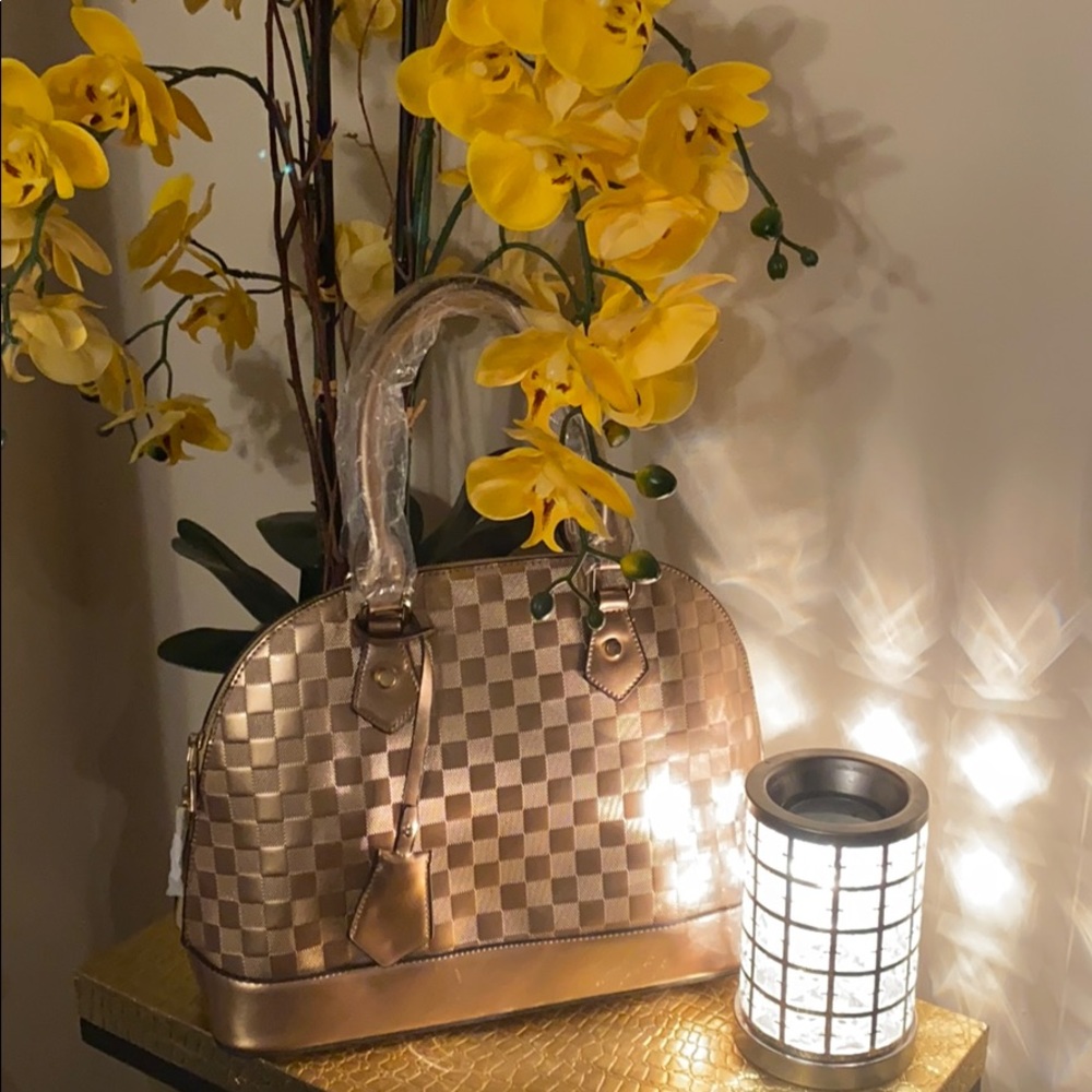 Gold Fashion Bag